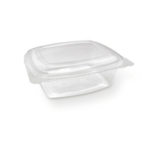 PET Hinged Rectangle container 48oz 200pc/ctn