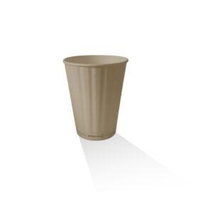 8oz Aqueous Coated Bamboo Embossed  DW Cup