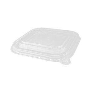 PET Lid for Square Container – Fit 750-1400ml 300pc/ctn