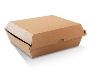 Dinner Box/Brown Corrugated Plain/Brown 150pc/ctn