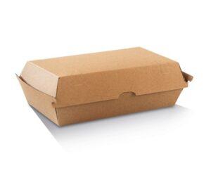 Snack Box-Large/Brown Corrugated Plain/Brown 200pc/ctn