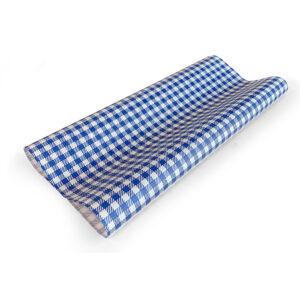 #Greaseproof Paper Gingham Blue Large 400 X 330mm – 200/ream