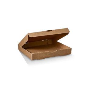 PIZZA BOX BROWN 7 INCH 100/BUNDLE Item size: 180x180x40 mm