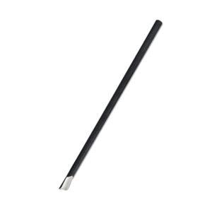 Paper Straw Spoon – All Black 2500pc/ctn