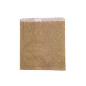 2 Square Brown GPL Bag 500pc/pk(101117)