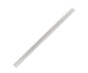 paper straw jumbo -plain white 2500pc/ctn